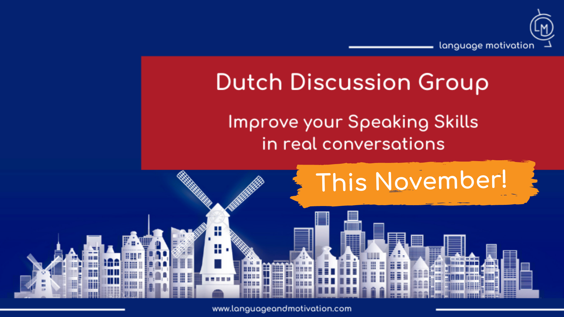 Dutch Speaking Group: Improve your speaking skills