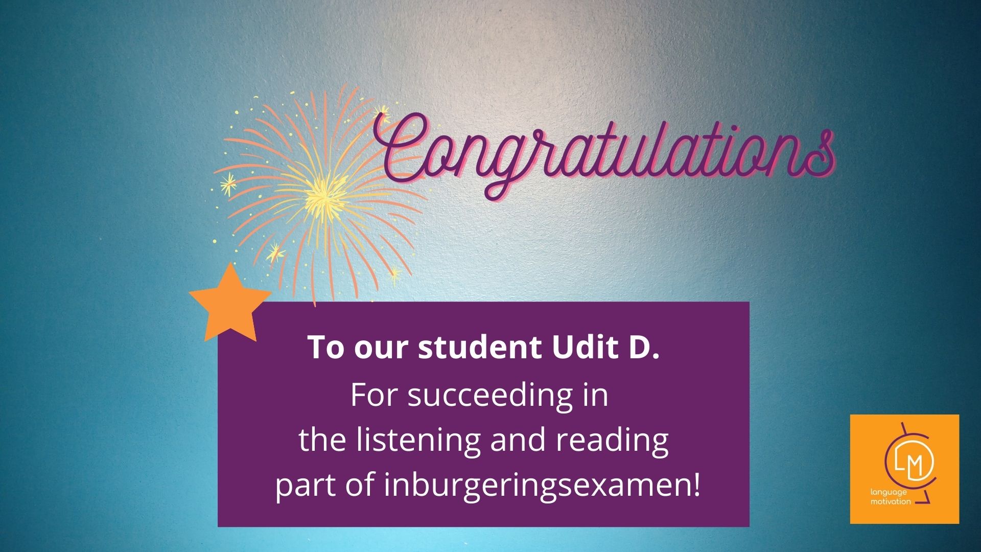 congrats to udit
