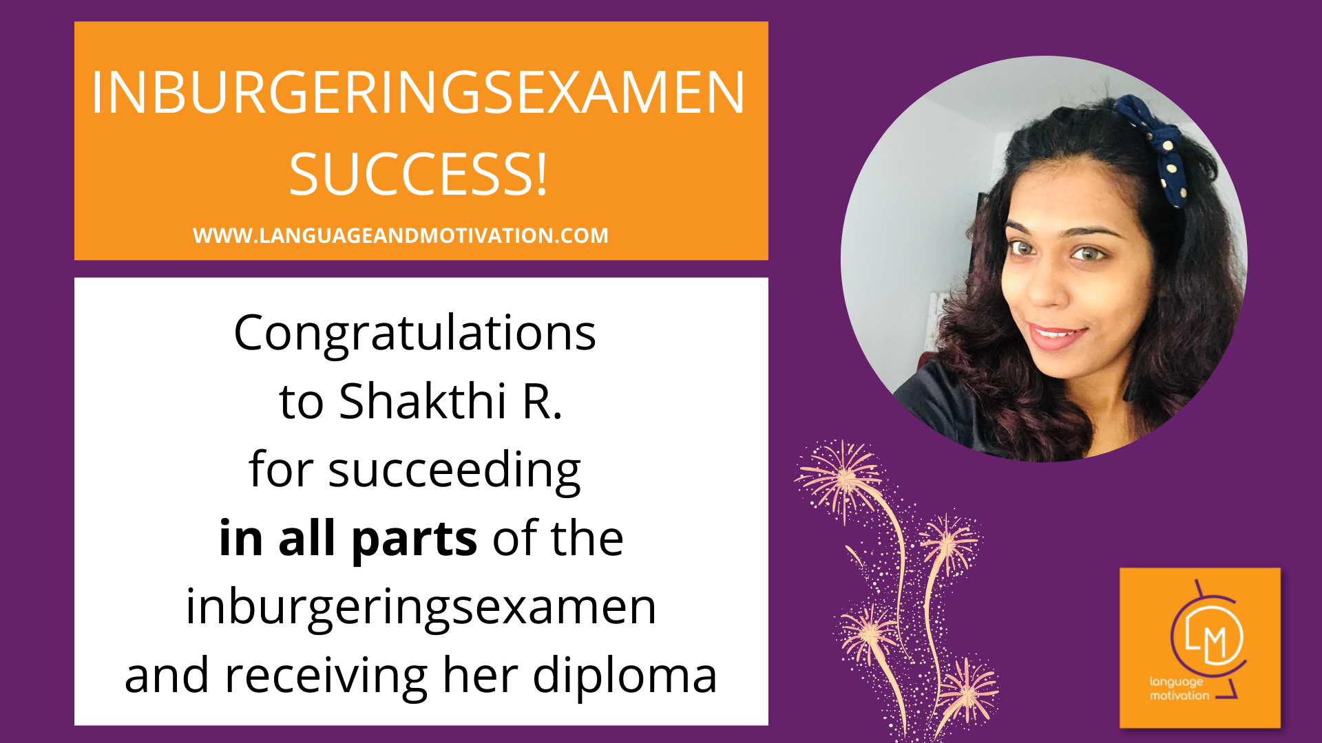 Congratulations to Shakthi R. for succeeding in all parts of #inburgeringsdiploma