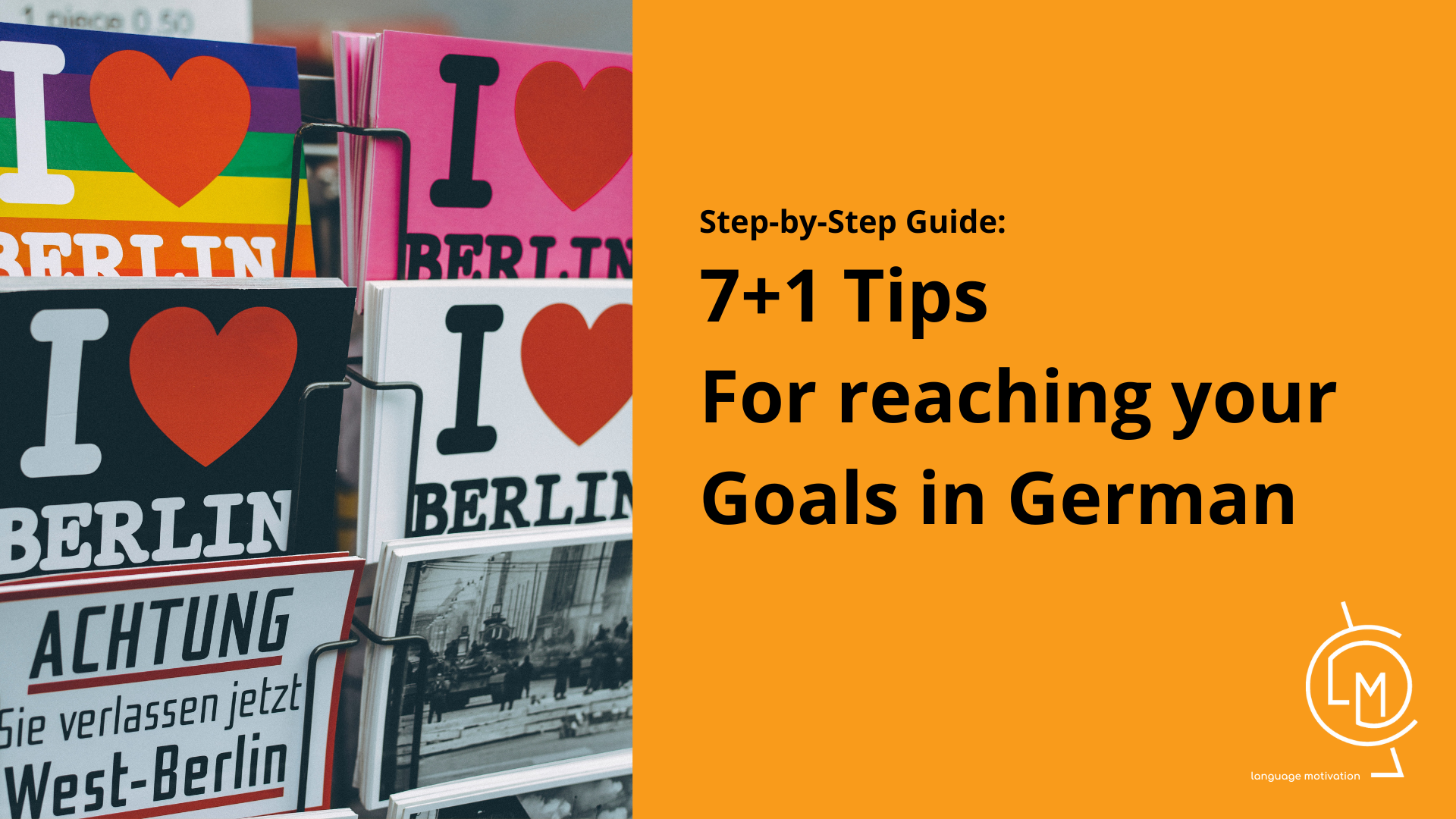 7+1 tips for reaching your goals in German